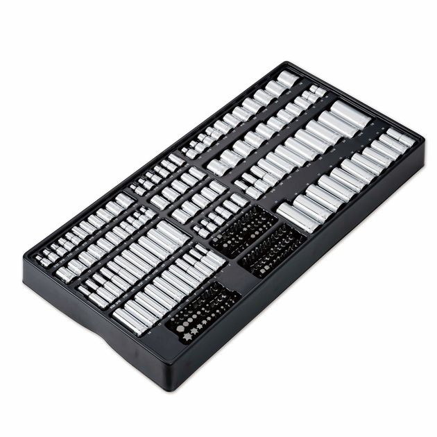 Набор бит, головок и ключей DeWALT 341 предмет 1/4, 3/8, 1/2, фото , изображение 3 | SNABZHENIE.com.ua Набор бит, головок и ключей DeWALT 341 предмет 1/4, 3/8, 1/2, фото , изображение 3 | SNABZHENIE.com.ua