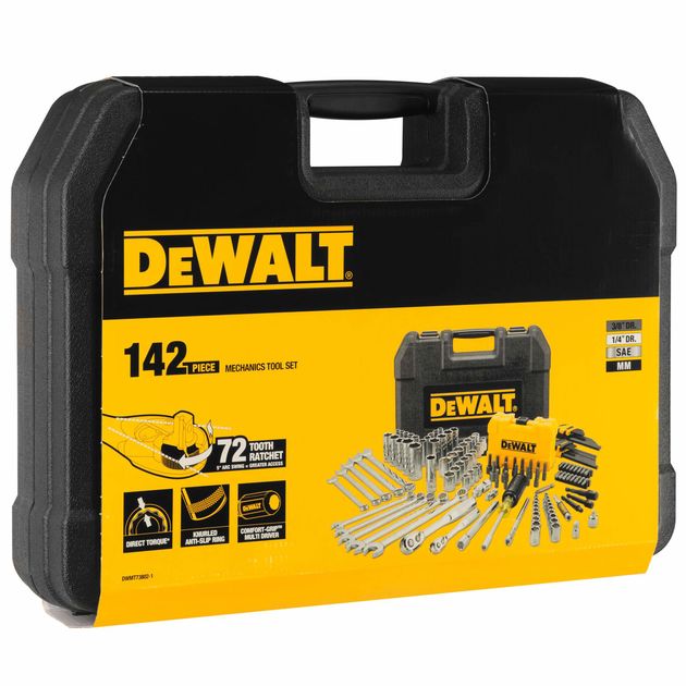 Набор ключей и бит DeWALT 1/4", 3/8", 142 предмета, DWMT73802-1, фото , изображение 5 | SNABZHENIE.com.ua Набор ключей и бит DeWALT 1/4", 3/8", 142 предмета, DWMT73802-1, фото , изображение 5 | SNABZHENIE.com.ua