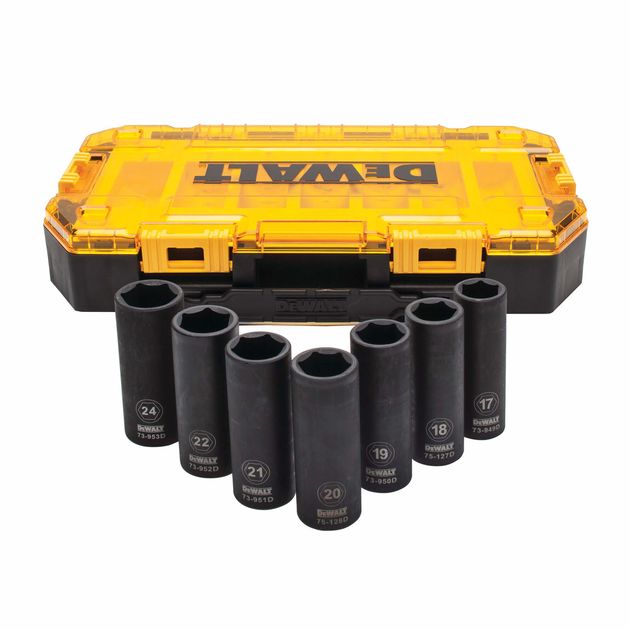 Набор головок DeWALT DWMT74737-0, 1/2", 7 предметов, фото  | SNABZHENIE.com.ua