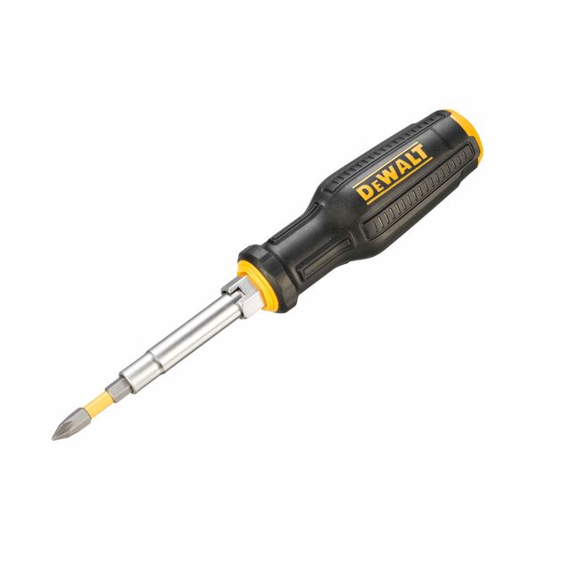 Отвертка DeWALT FULL FIT 6 Way с 2 сменными битами DWHT66569-0, фото  | SNABZHENIE.com.ua