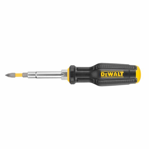 Отвертка DeWALT FULL FIT 6 Way с 2 сменными битами DWHT66569-0, фото , изображение 4 | SNABZHENIE.com.ua Отвертка DeWALT FULL FIT 6 Way с 2 сменными битами DWHT66569-0, фото , изображение 4 | SNABZHENIE.com.ua