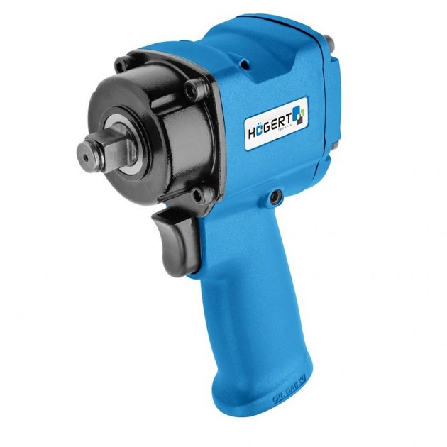 Мини-гайковерт пневматический ударный 1/2", 610Nm, MAX 1000Nm Jumbo HOEGERT HT4R621, фото  | SNABZHENIE.com.ua