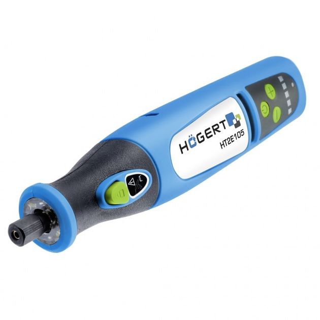 Аккумуляторная шлифовальная машинка HOEGERT HT2E105, 5000-25000 об/мин, фото  | SNABZHENIE.com.ua