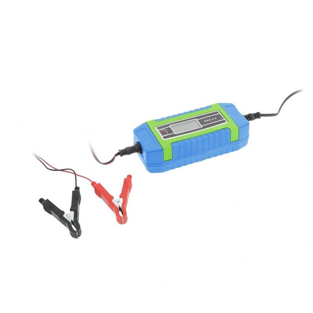 Зарядное устройство 6V/12V, 140Ah, макс. нагрузка 2/4А HOEGERT, фото  | SNABZHENIE.com.ua
