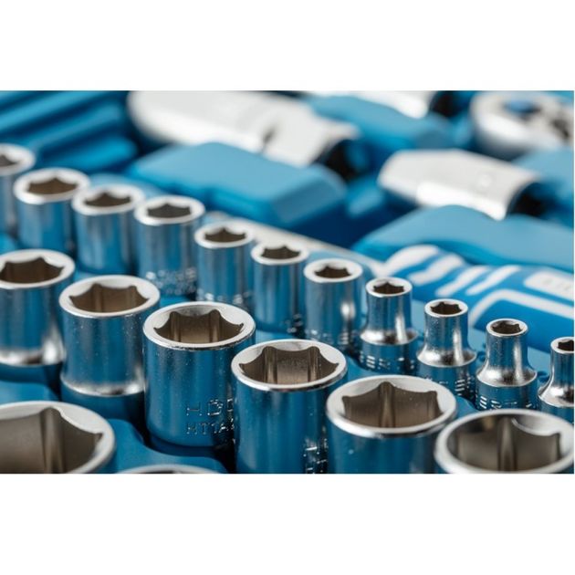 Набір інструментів, 95 шт., 1/4", 1/2" HOEGERT HT1R426, фото , зображення 5 | SNABZHENIE.com.ua Набір інструментів, 95 шт., 1/4", 1/2" HOEGERT HT1R426, фото , зображення 5 | SNABZHENIE.com.ua
