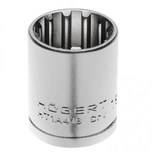 Торцевая головка spline 1/2", 8 мм, CrV50BV30, DIN 3124 HOEGERT, фото  | SNABZHENIE.com.ua