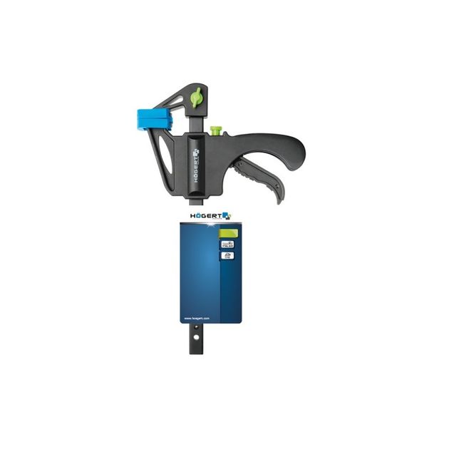 Струбцина автоматична 100х34 мм HOEGERT HT3B935, фото , зображення 2 | SNABZHENIE.com.ua