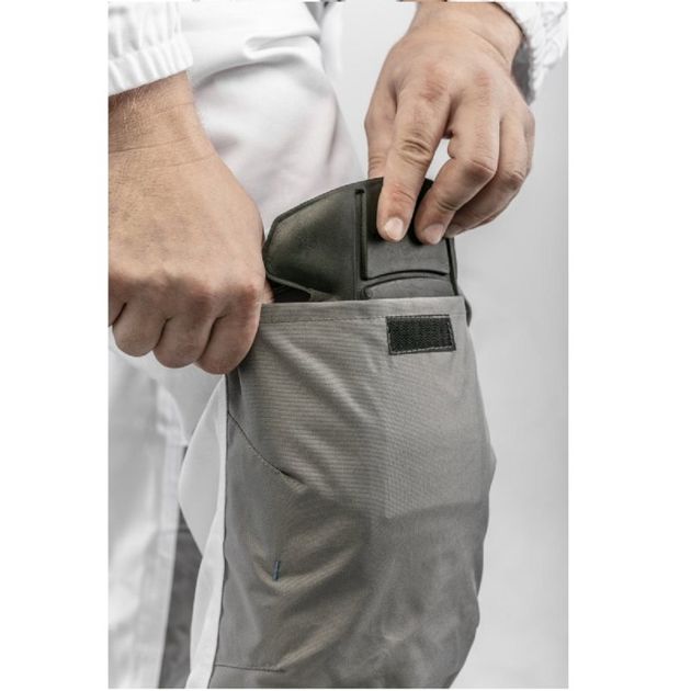 Рабочий комбинезон HOEGERT SALM белый, фото , изображение 8 | SNABZHENIE.com.ua