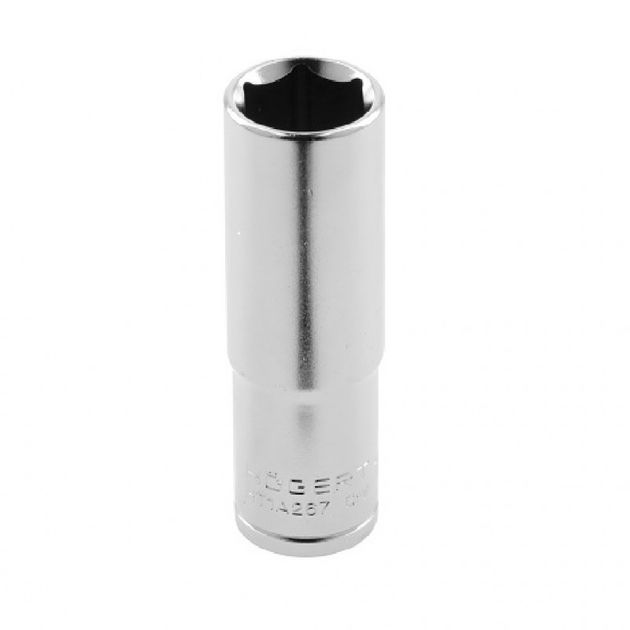 Торцевая головка шестигранная 1/2", глубокая, CrV, 32 мм, HOEGERT HT1A282, фото  | SNABZHENIE.com.ua