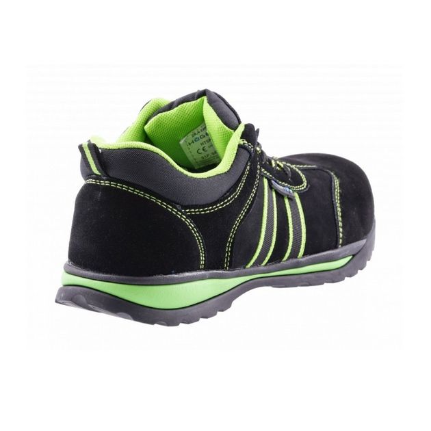 Полуботинки HOEGERT REGEN S1P SRA черно-зеленые рабочие, фото , изображение 4 | SNABZHENIE.com.ua Полуботинки HOEGERT REGEN S1P SRA черно-зеленые рабочие, фото , изображение 4 | SNABZHENIE.com.ua