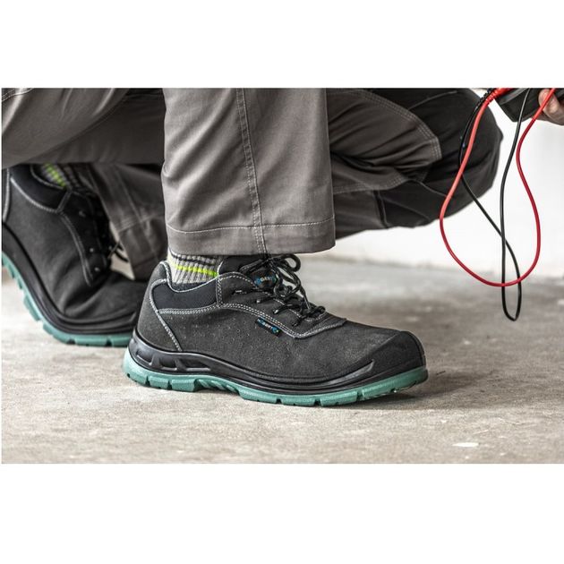 Полуботинки HOEGERT NAAB S1 SRC, темно-серые, фото , изображение 5 | SNABZHENIE.com.ua Полуботинки HOEGERT NAAB S1 SRC, темно-серые, фото , изображение 5 | SNABZHENIE.com.ua