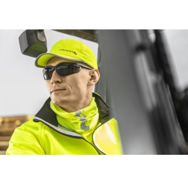 Очки защитные HOEGERT MAINZ темные, универсальный размер, фото , изображение 2 | SNABZHENIE.com.ua