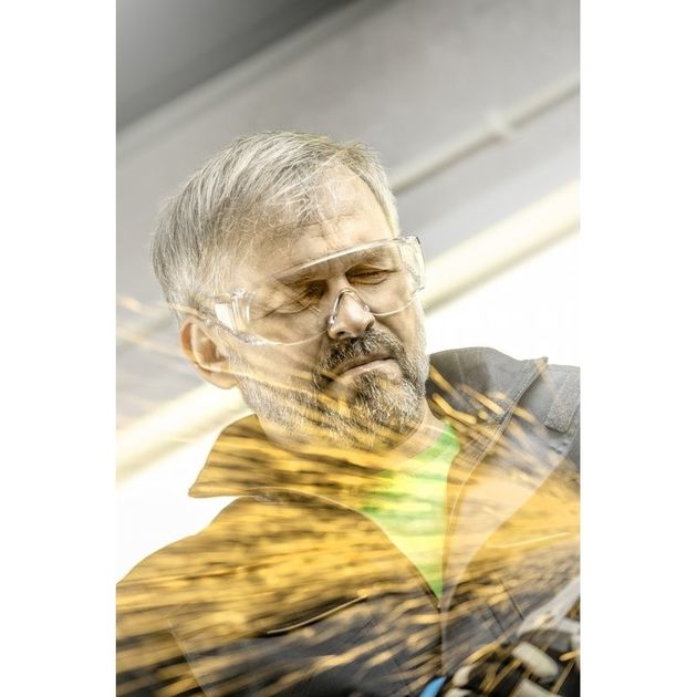 Очки защитные прозрачные HOEGERT VENEDIG, универсальный размер, фото , изображение 2 | SNABZHENIE.com.ua