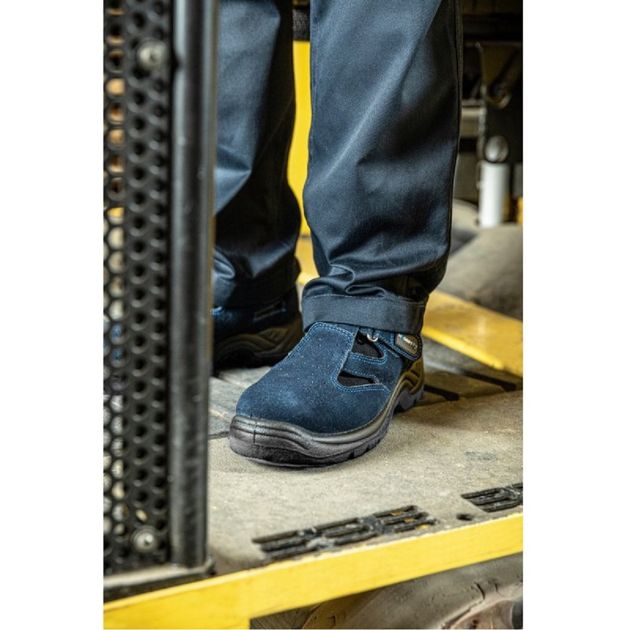 Сандалии защитные HOEGERT LABER S1P SRC темно-синие, фото , изображение 2 | SNABZHENIE.com.ua Сандалии защитные HOEGERT LABER S1P SRC темно-синие, фото , изображение 2 | SNABZHENIE.com.ua