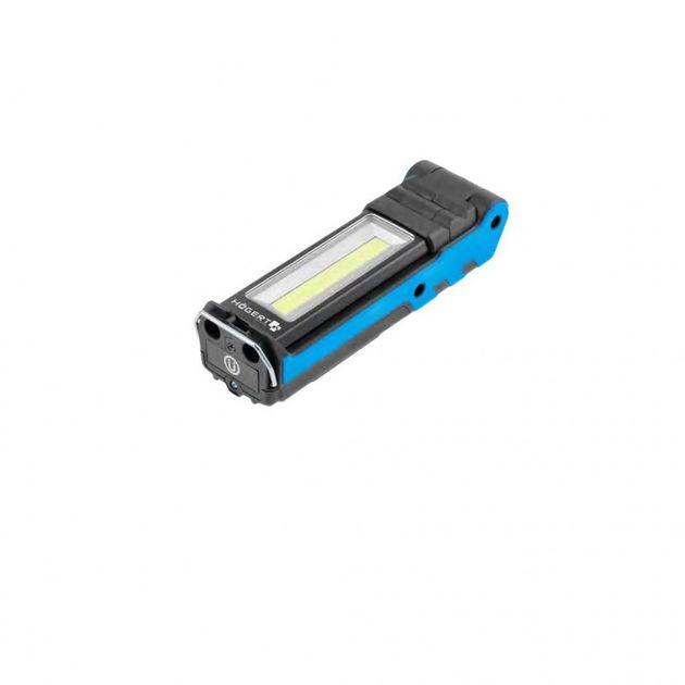 Светодиодный фонарь раскладной 400 лм, магнит, USB, POWER BANK HOEGERT, фото  | SNABZHENIE.com.ua