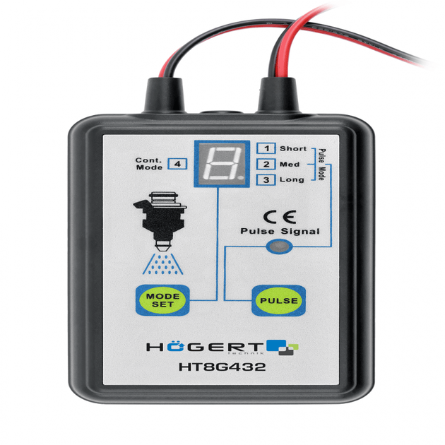 Электронный тестер форсунок для бензиновых двигателей HOEGERT, фото  | SNABZHENIE.com.ua