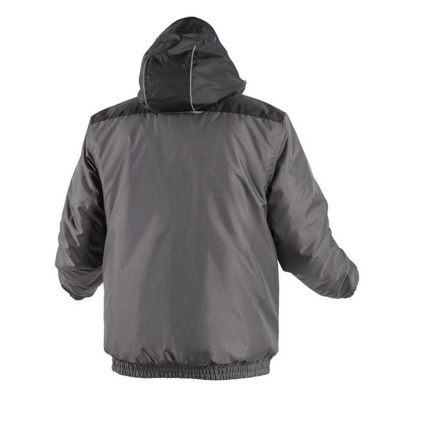 Утепленная куртка Bomber MOZEL, графит, HOEGERT, фото , изображение 2 | SNABZHENIE.com.ua Утепленная куртка Bomber MOZEL, графит, HOEGERT, фото , изображение 2 | SNABZHENIE.com.ua