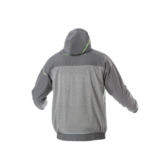 HOEGERT Куртка-дождевик HEINER темно-сіра / зелена, фото , зображення 2 | SNABZHENIE.com.ua