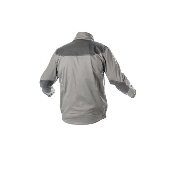 Куртка рабочая HOEGERT KALMIT светло-серая, фото , изображение 2 | SNABZHENIE.com.ua