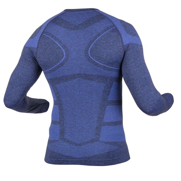 Термоодежда HOEGERT - бесшовная кофта OSTE, синий цвет, фото , изображение 2 | SNABZHENIE.com.ua