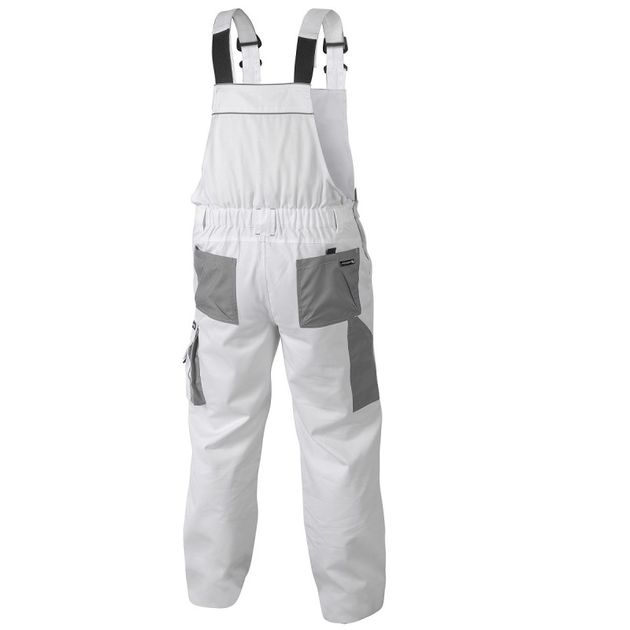 Рабочий комбинезон HOEGERT SALM белый, фото , изображение 2 | SNABZHENIE.com.ua