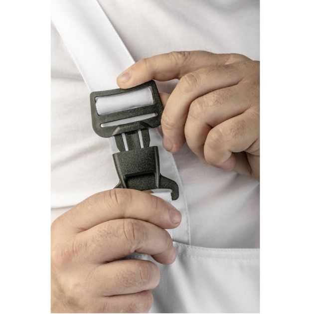 Рабочий комбинезон HOEGERT SALM белый, фото , изображение 6 | SNABZHENIE.com.ua