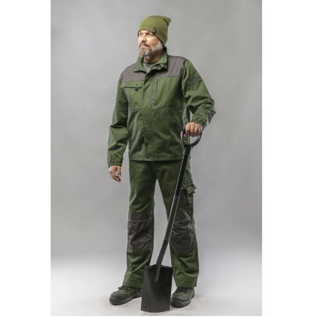 Полукомбинезон HOEGERT RUWER темно-зеленый рабочий, фото , изображение 4 | SNABZHENIE.com.ua Полукомбинезон HOEGERT RUWER темно-зеленый рабочий, фото , изображение 4 | SNABZHENIE.com.ua