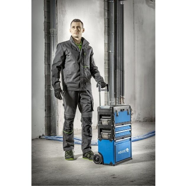 Полуботинки рабочие HOEGERT PLAUER SB SRA, синие, фото , изображение 4 | SNABZHENIE.com.ua