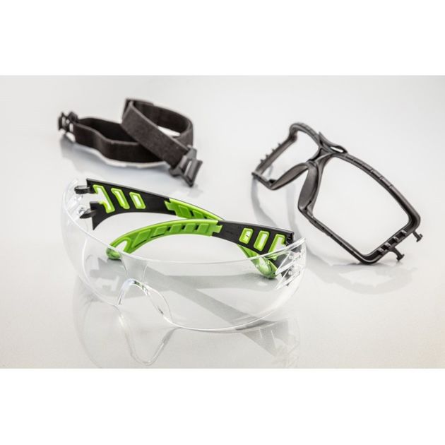 HOEGERT Очки захисні прозорі LOTZEN, універсальний розмір, фото , зображення 3 | SNABZHENIE.com.ua