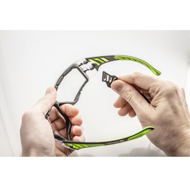 HOEGERT Очки захисні прозорі LOTZEN, універсальний розмір, фото , зображення 4 | SNABZHENIE.com.ua