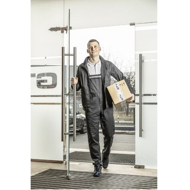 Полукомбинезон рабочий HOEGERT FABIAN, темно-серый, фото , изображение 2 | SNABZHENIE.com.ua Полукомбинезон рабочий HOEGERT FABIAN, темно-серый, фото , изображение 2 | SNABZHENIE.com.ua