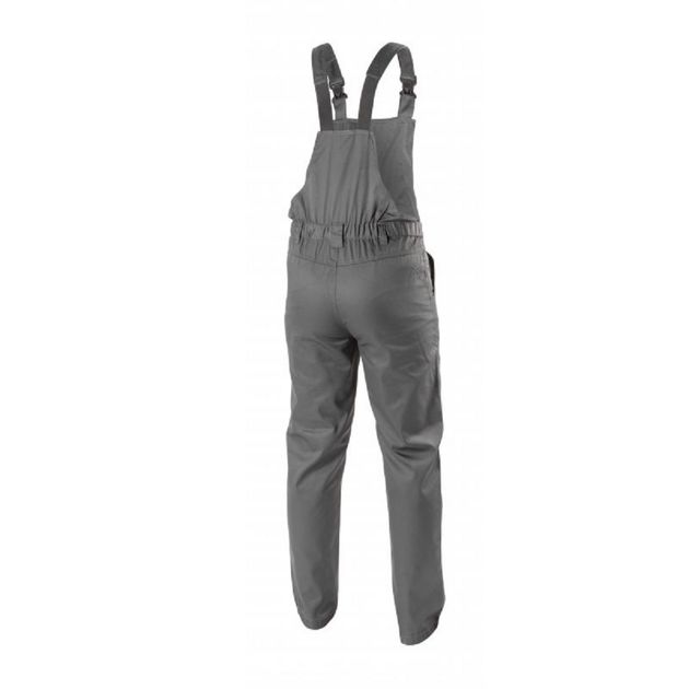 Полукомбинезон рабочий HOEGERT FABIAN темно-серый, фото , изображение 3 | SNABZHENIE.com.ua