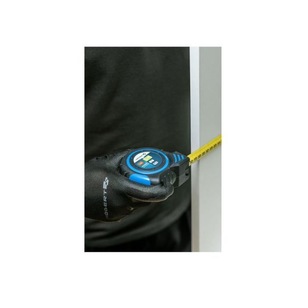 Рулетка 8 м х 25 мм, нейлоновое покрытие, автостоп, магнит, MID HOEGERT, фото , изображение 2 | SNABZHENIE.com.ua Рулетка 8 м х 25 мм, нейлоновое покрытие, автостоп, магнит, MID HOEGERT, фото , изображение 2 | SNABZHENIE.com.ua