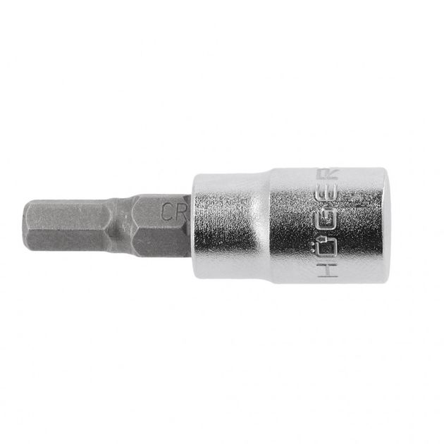 Насадка бита HEX 7 мм 1/4 HOEGERT HT1S627, фото  | SNABZHENIE.com.ua