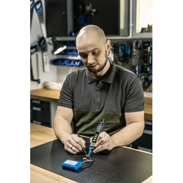 Поло HOEGERT, хлопковое, темно-зеленое URFT, фото , изображение 3 | SNABZHENIE.com.ua