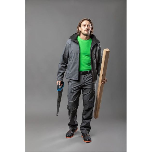 Футболка HOEGERT из хлопка VILS, зеленая, фото , изображение 4 | SNABZHENIE.com.ua