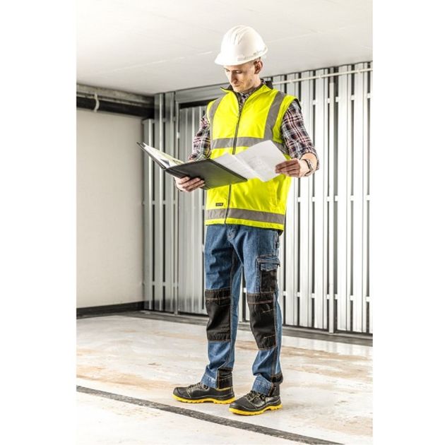 Ботинки защитные HOEGERT BERKEL S1P SRC, черно-желтые, фото , изображение 8 | SNABZHENIE.com.ua Ботинки защитные HOEGERT BERKEL S1P SRC, черно-желтые, фото , изображение 8 | SNABZHENIE.com.ua