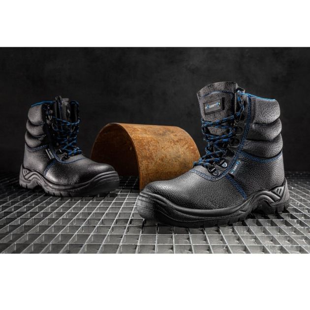 Ботинки защитные HOEGERT ZORGE S1P SRC, черные, высокие, фото , изображение 4 | SNABZHENIE.com.ua Ботинки защитные HOEGERT ZORGE S1P SRC, черные, высокие, фото , изображение 4 | SNABZHENIE.com.ua