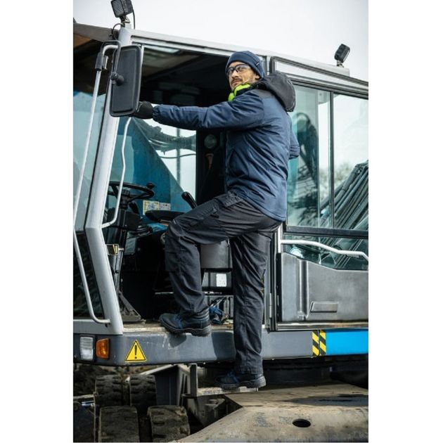 HOEGERT Ботинки робочі, утеплені MURITZ, S3, SRC, чорні, фото , зображення 3 | SNABZHENIE.com.ua