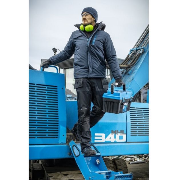 HOEGERT Утепленные рабочие ботинки MURITZ S3 SRC, черные, фото , изображение 6 | SNABZHENIE.com.ua