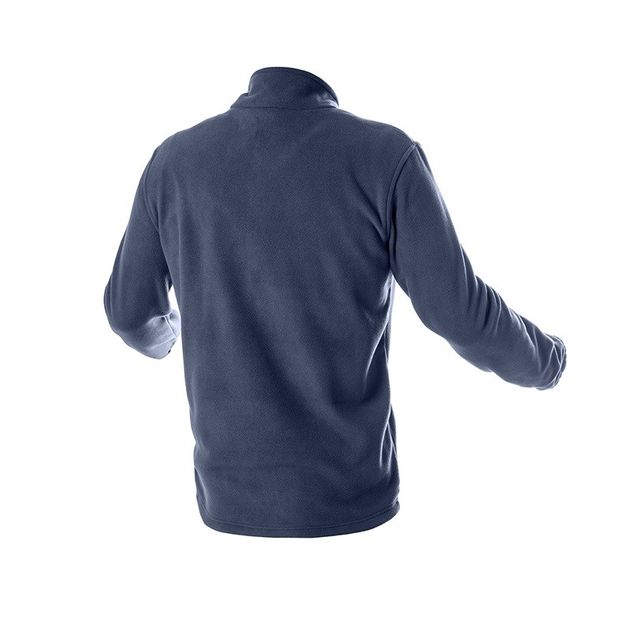 Толстовка флисовая HOEGERT PASADER, темно-синяя, фото , изображение 2 | SNABZHENIE.com.ua