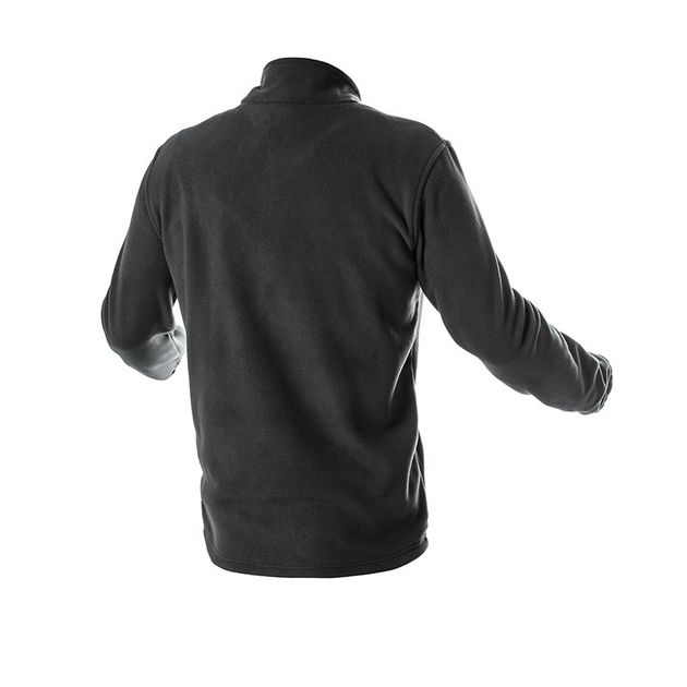 Толстовка флисовая HOEGERT PASADER, черная, фото , изображение 2 | SNABZHENIE.com.ua