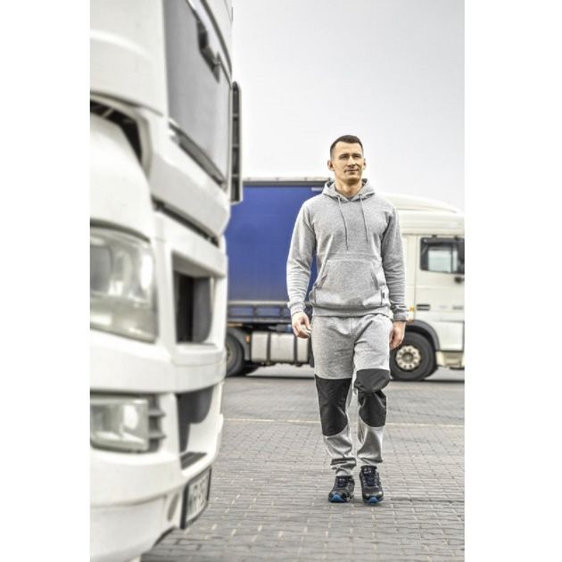 Спортивные брюки HOEGERT MURG, черные, хлопок, фото , изображение 3 | SNABZHENIE.com.ua