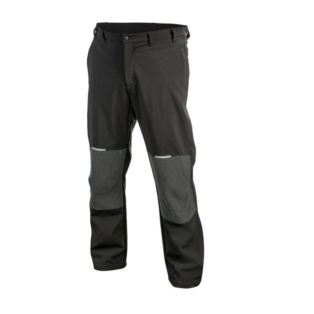 Брюки HOEGERT Softshell ELDE черные, фото  | SNABZHENIE.com.ua