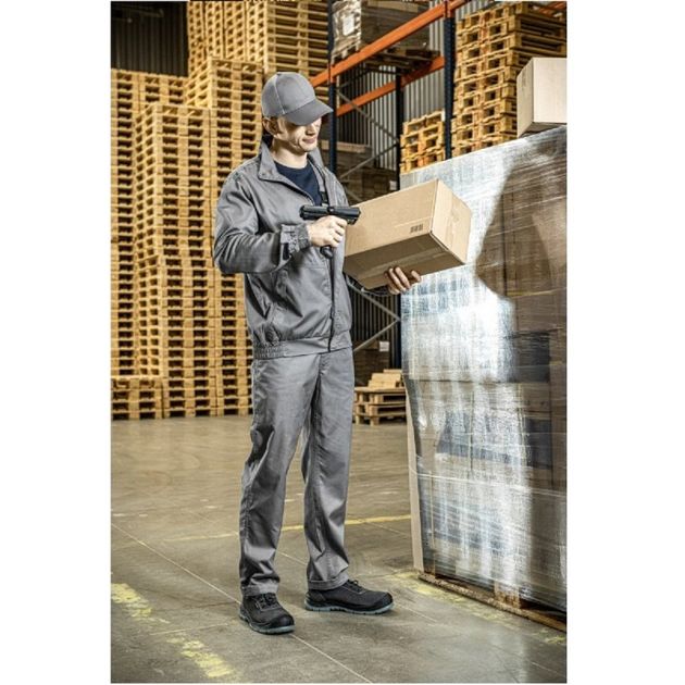 HOEGERT Брюки рабочие FABIAN, светло-серые, фото , изображение 4 | SNABZHENIE.com.ua