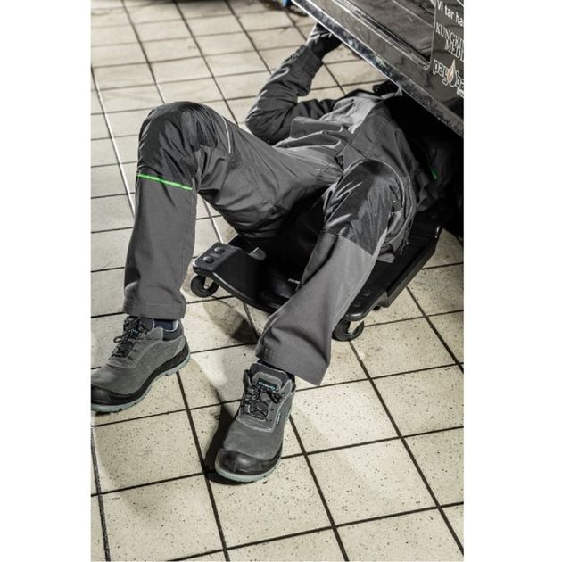 Брюки рабочие HOEGERT LEMBERG, темно-серые, фото , изображение 6 | SNABZHENIE.com.ua