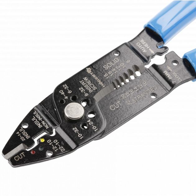 Щипці для зачистки дротів 215 мм HOEGERT HT1P220, фото , зображення 3 | SNABZHENIE.com.ua Щипці для зачистки дротів 215 мм HOEGERT HT1P220, фото , зображення 3 | SNABZHENIE.com.ua