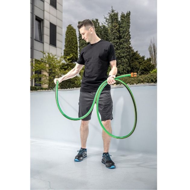 Футболка HOEGERT из хлопка черная VILS, фото , изображение 2 | SNABZHENIE.com.ua