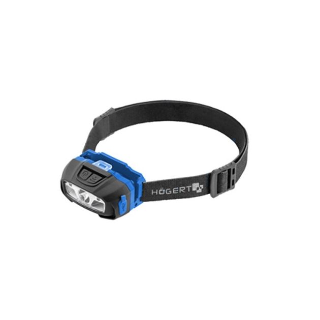 Налобный фонарь HOEGERT HT1E422 с датчиком движения, USB, 6 функций, фото  | SNABZHENIE.com.ua