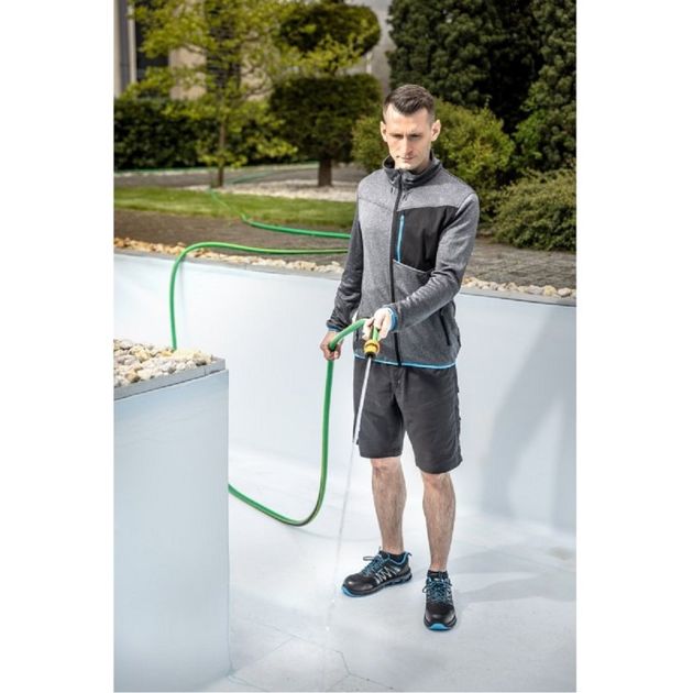 Рубашка рабочая HOEGERT NISTER, серый меланж, фото , изображение 4 | SNABZHENIE.com.ua